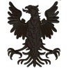 Aufnäher groß Patch Bügelbild mittelalterliche Adler