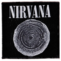 Nirvana toppa ufficiale intrecciata patch