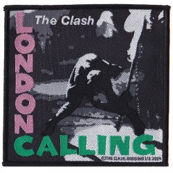 The Clash London Calling official licensed woven patch