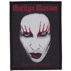 Marilyn Manson Offizieller patch unter Lizenz Gewebte