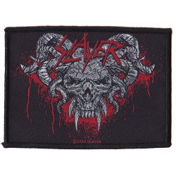 Slayer official licensed woven patch