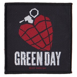 Green Day Offizieller patch unter Lizenz Gewebte