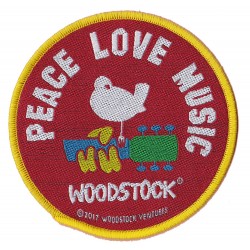 Woodstock parche tejida oficiales licencia