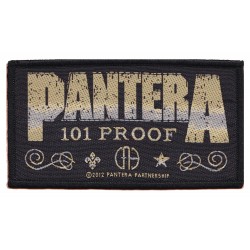 Pantera patche officiel patch écusson sous license