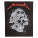 Metallica parche babero grande backpatch