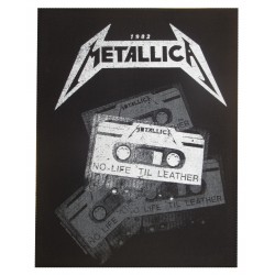 Metallica 1982 patche dorsal dossard grande taille