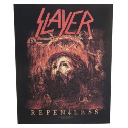 Slayer Repentless Lätzchen Aufnäher groß Patch gebruckt