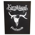 Korpiklaani official printed backpatch