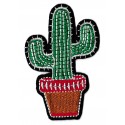 Parche termoadhesivo Cactus