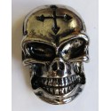 Distintivo in metallo fuso Cranio