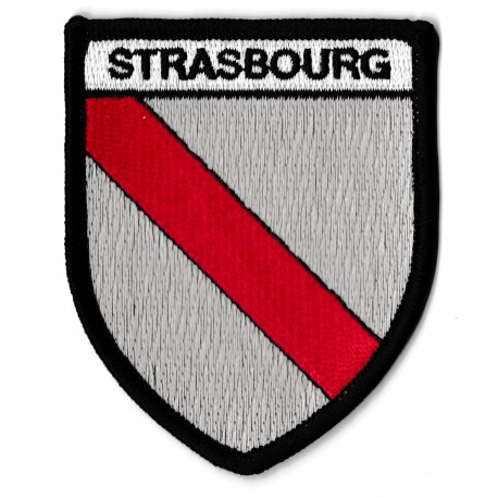 Patche écusson thermocollant Strasbourg