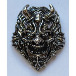 Tête de mort broche badge pins en métal coulé