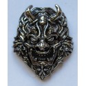 Satan Devil cast metal badge