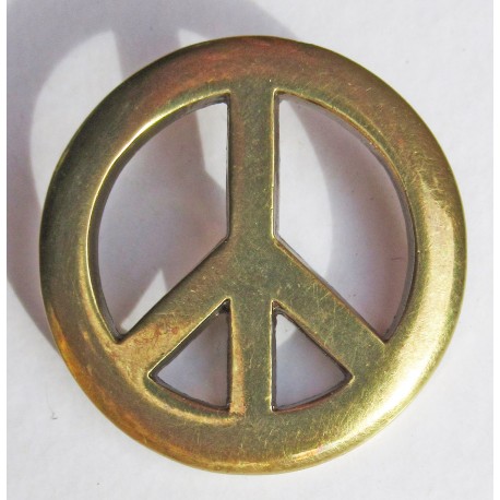 Peace and Love broche badge pins en métal coulé