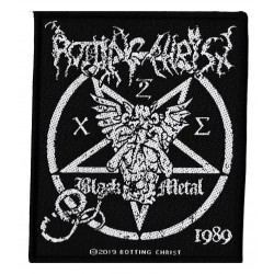 Rotting Christ parche tejida oficiales licencia