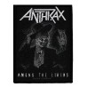 Anthrax parche tejida oficiales licencia