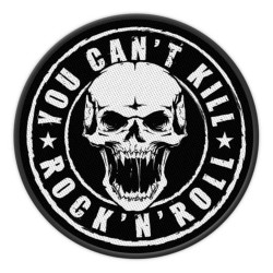 Rock and Roll official woven patch