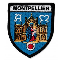 Aufnäher Patch Bügelbild Montpellier