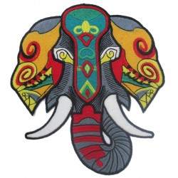 Iron-on Back Patch elephant