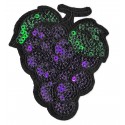 Iron-on Patch sequins grape