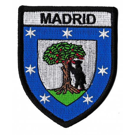 Aufnäher Patch Bügelbild Madrid