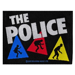 The Police official licensed woven patch