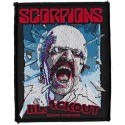 Scorpions Blackout toppa ufficiale intrecciata patch