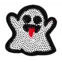 Iron-on Patch sequins halloween ghost