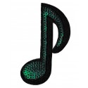 Iron-on Patch sequins music note