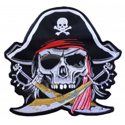Patche dorsal thermocollant Pirate
