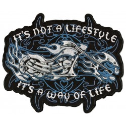 Iron-on Back Patch Choppers Way Of Life
