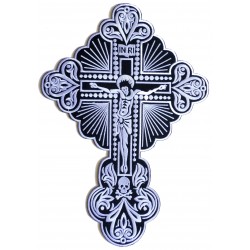 Iron-on Back Patch Crucifix Cross