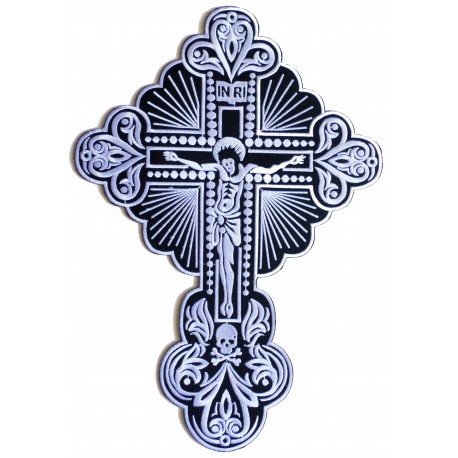 Patche dorsal thermocollant Croix Crucifix