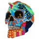 Iron-on Back Patch Mexican Skull