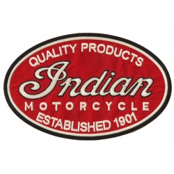 Iron-on Back Patch Indian Motorcycle