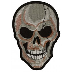 Iron-on Back Patch Skull