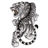 Patche dorsal Tigre Tattoo