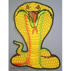 Iron-on Back Patch Cobra