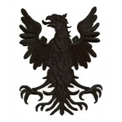 Iron-on Back Patch medieval Eagle