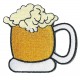 Parche termoadhesivo cerveza