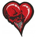Iron-on Patch heart death