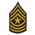 Aufnäher Patch Bügelbild Sergeant-Major SSM