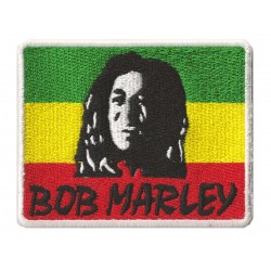 Aufnäher Patch Bügelbild Bob Marley