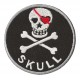 Patche écusson thermocollant Skull Pirate