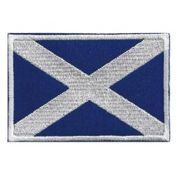 Iron-on Flag Patch Scotland