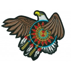 Iron-on Patch Eagle Indian