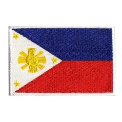 Aufnäher Patch Flagge Bügelbild Philippinen