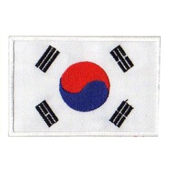 Iron-on Flag Patch South Korea