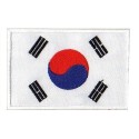 Aufnäher Patch Flagge Bügelbild Südkorea
