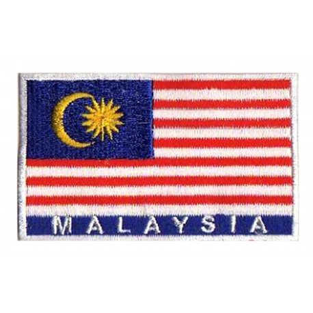 Patche écusson drapeau Malaisie